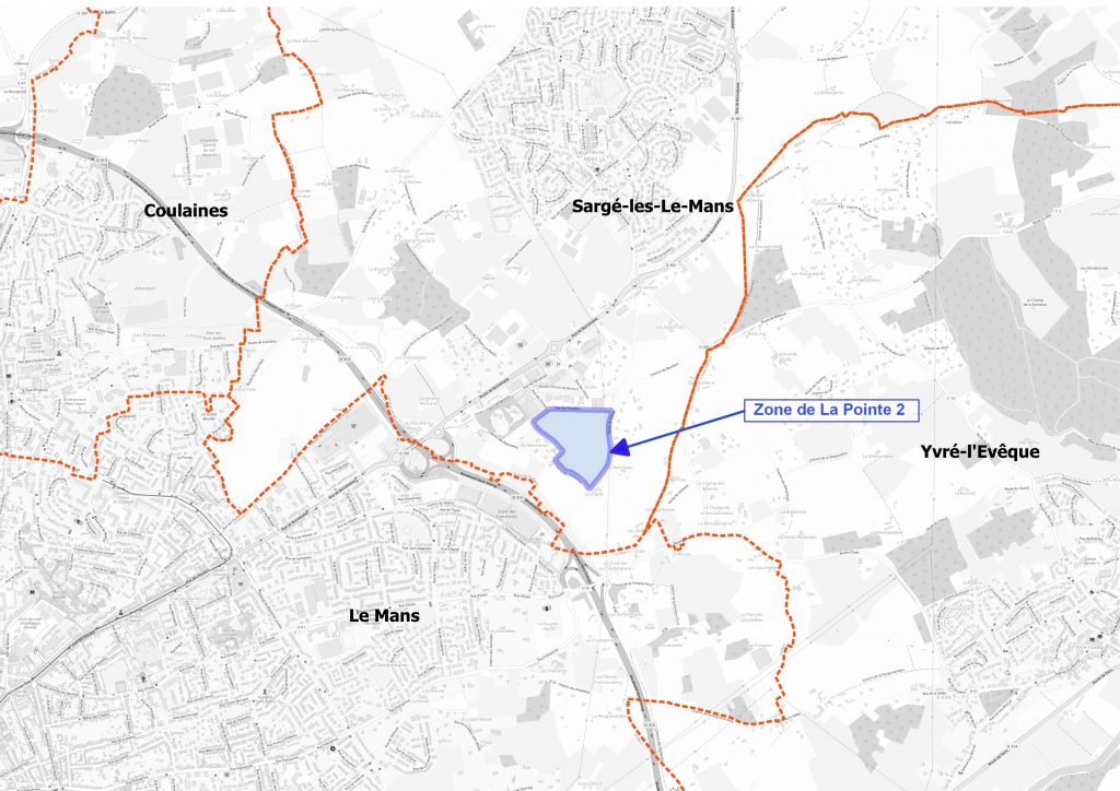 Zone d'activités sargé lès le Mans