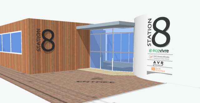 Ancien batiment du Pole Créapolis station 8