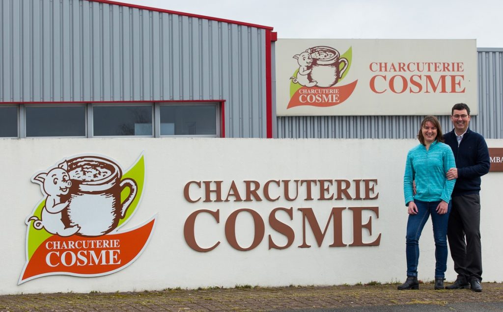 Charcuterie Cosme investissement nouvelle usine le Mans