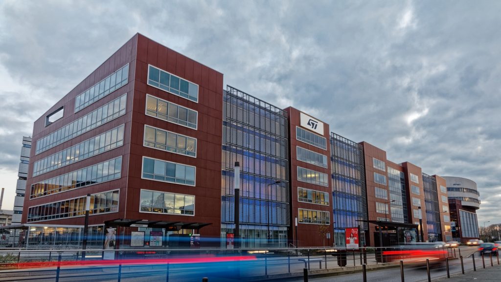 Le bâtiment ST Microelectronics